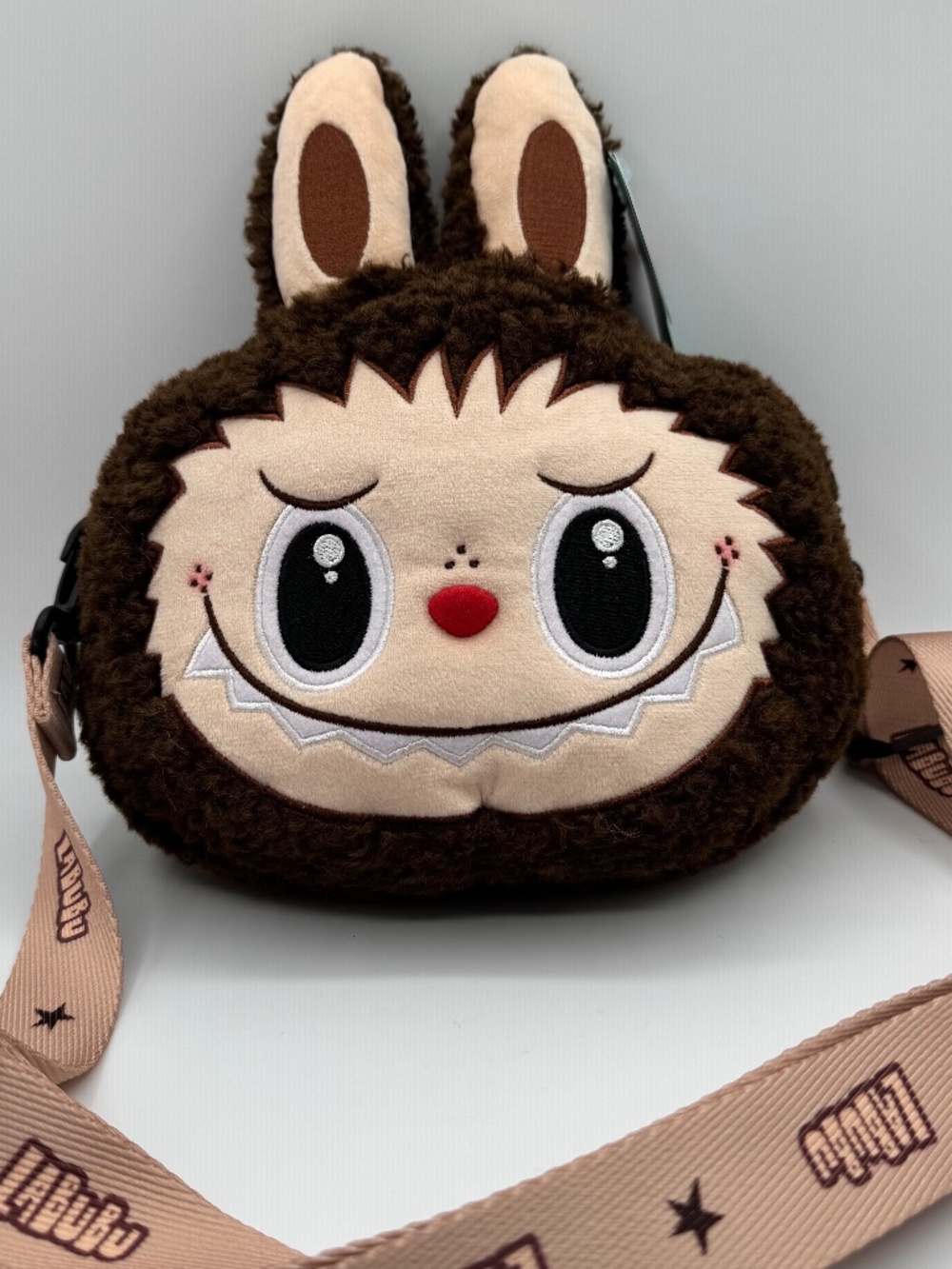 Pop Land Winter Fluffy Holiday Series -- Labubu Plush Bag